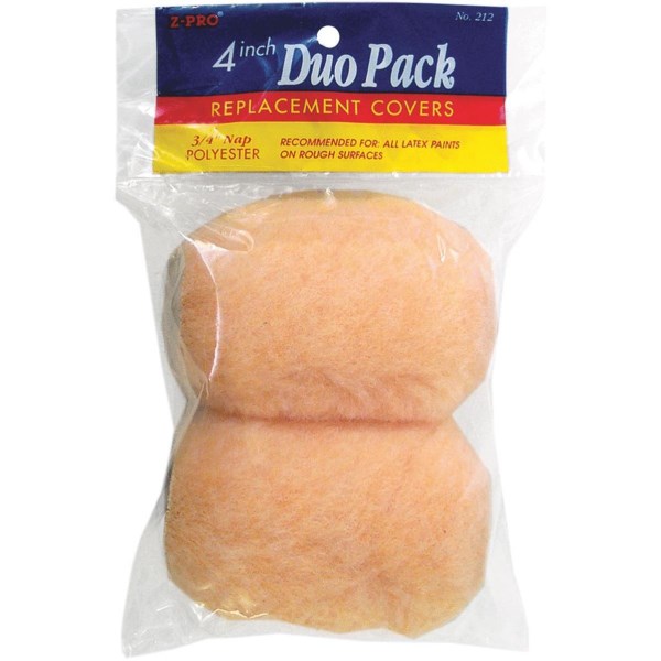 Premier Z-Pro 4 In. x 3/4 In. Polyester Knit Fabric Roller Cover (2-Pack) - Iieemm