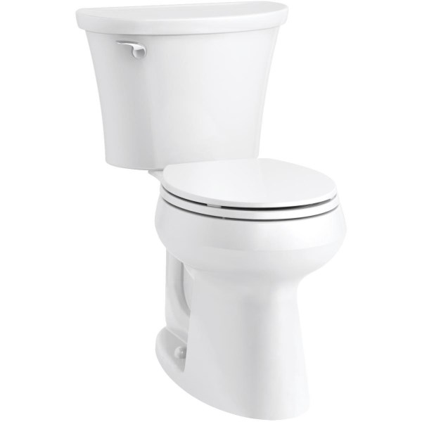 Kohler Cavata White Round Bowl 1.28 GPF Complete Solution Toilet - Iieemm