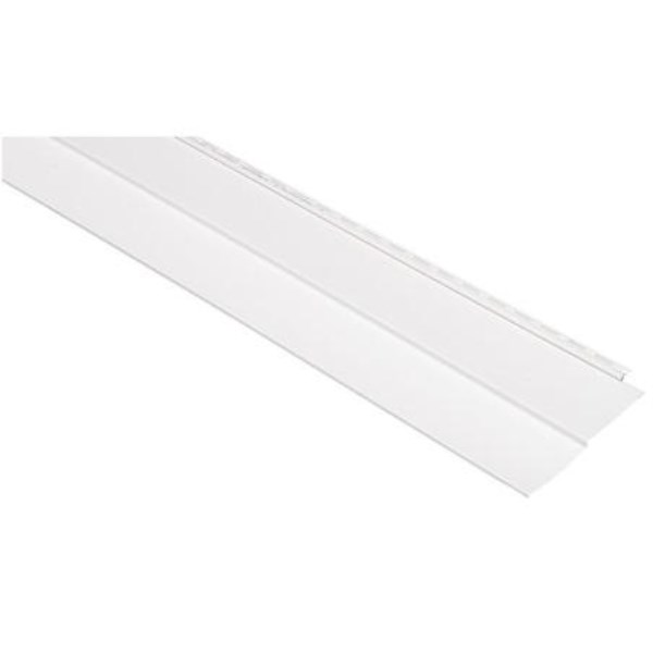 Georgia Pacific White Vision Pro Double 5 In. Vinyl Siding - Iieemm