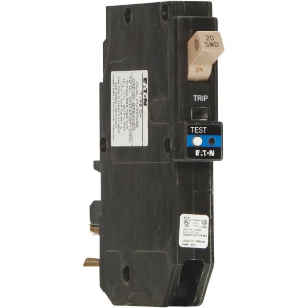 Eaton CH 20A Single-Pole AFCI/GFCI Circuit Breaker - Iieemm