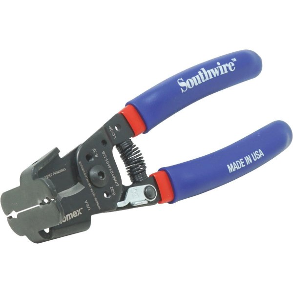 Southwire Wounded Warrior Project 9-1/2 In. 12 AWG to 14 AWG Romex Box Jaw Wire Stripper - Iieemm