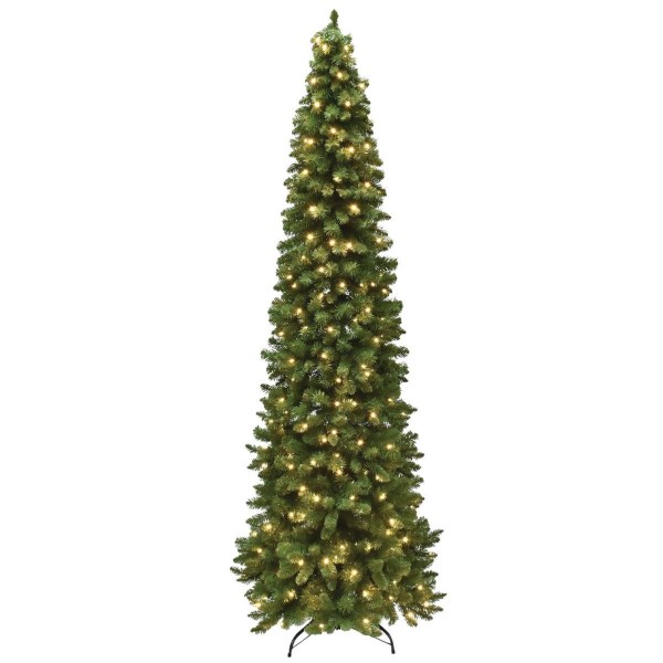 Concorde 7 Ft. Fir 255-Bulb Warm White LED Hinged Prelit Artificial Christmas Tree - Iieemm