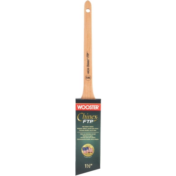 Wooster Chinex FTP 1-1/2 In. Thin Angle Sash Brush - Iieemm
