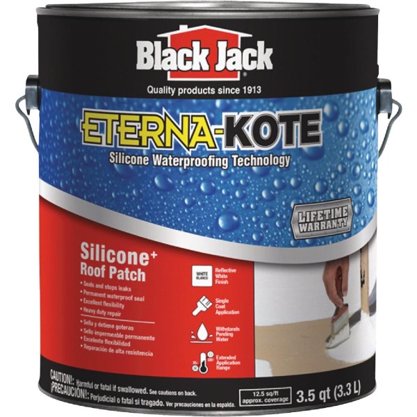 Black Jack Eterna-Kote 1 Gal. Silicone+ Roof Patch - Iieemm