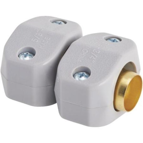 Best Garden 5/8 In. or 3/4 In. Brass Hose Mender - Iieemm