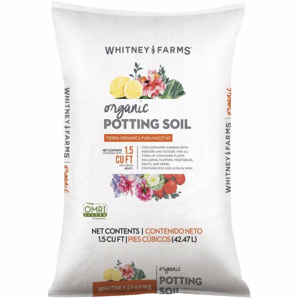 Whitney Farms 1.5 Cu. Ft. 18-1/2 Lb. All Purpose Organic Potting Soil - Iieemm