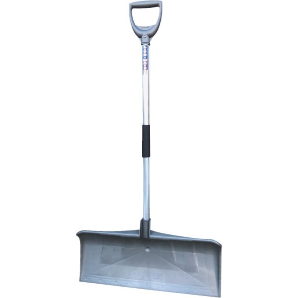 Rugg PathMaster Ultra Lightweight 27 In. Poly Snow Pusher with 36 In. Aluminum Handle - Iieemm