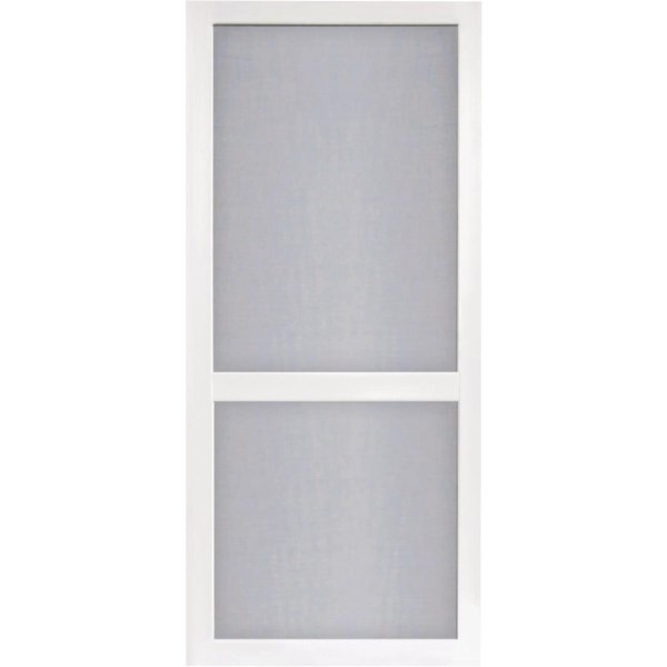 Screen Tight Vinylcraft 36 In. W x 80 In. H x 1 In. Thick White Vinyl Screen Door - Iieemm