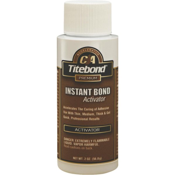 Titebond 2 Oz. Instant Bond CA Glue Activator - Iieemm