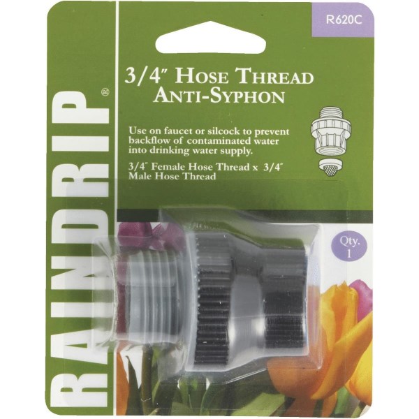 Raindrip 3/4 In. Hose/Hose Anti-Siphon - Iieemm