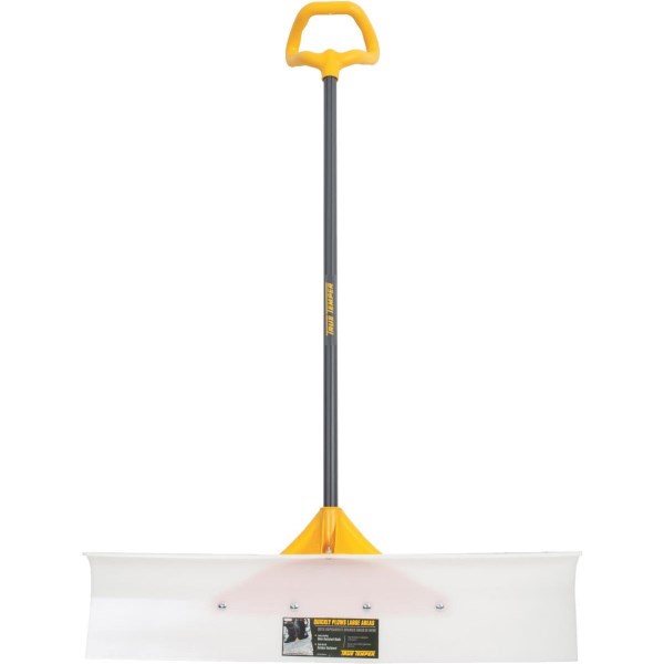 True Temper 36 In. Nylon Snow Pusher with 42 In. Steel Handle - Iieemm