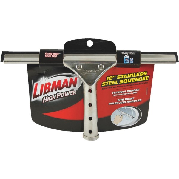 Libman High Power 12 In. Rubber Squeegee - Iieemm