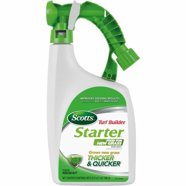 Scotts Turf Builder 32 Oz. 600 Sq. Ft. 7-12-15 Liquid Starter Fertilizer - Iieemm