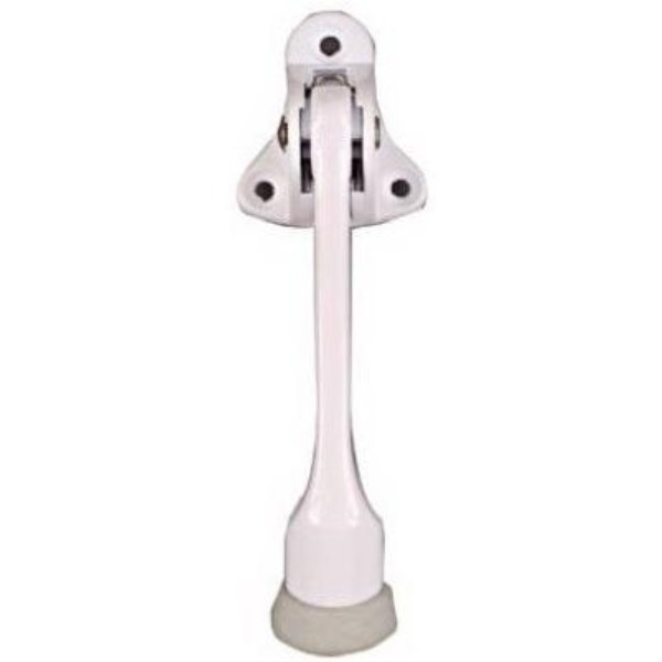National V238 4 In. White Kickdown Door Holder - Iieemm