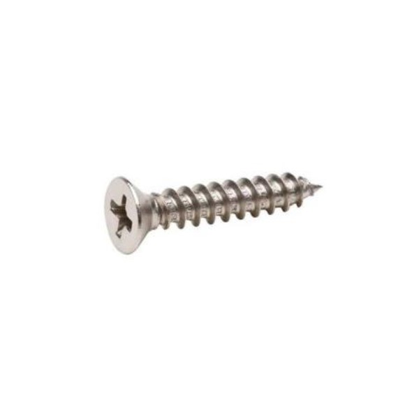 Midwest Fastener 19311015 Screw – Wood Flat Head Phillips #14 x 2-1/2  – Zinc 100pk - Iieemm