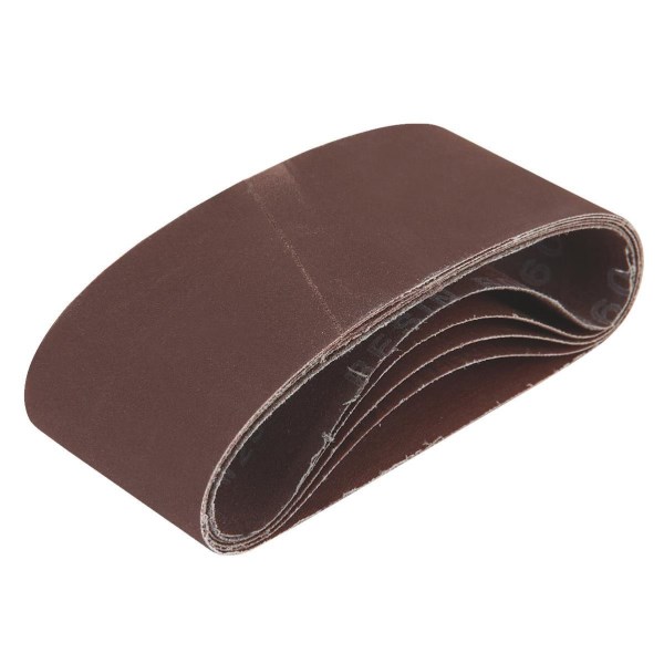 DeWalt 2-1/2 In. x 14 In. 60, 80, 100, 120, 180 Grit General Purpose Sanding Belt (5-Pack) - Iieemm