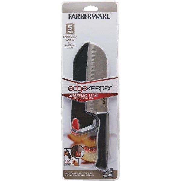 Exclusive Deal Farberware 13Piece Stainless Steel Knife Block Set Built In Sharp