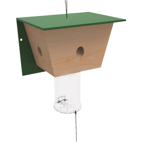 Best Bee Brothers Reusable Outdoor Back Yard Carpenter Bee Trap - Iieemm