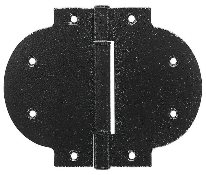 National Heavy-Duty Black Arch T-Hinge - Iieemm