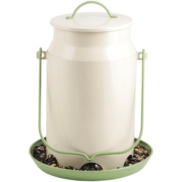 Perky-Pet Metal Milk Pail 5 Lb. Capacity Wild Bird Feeder - Iieemm