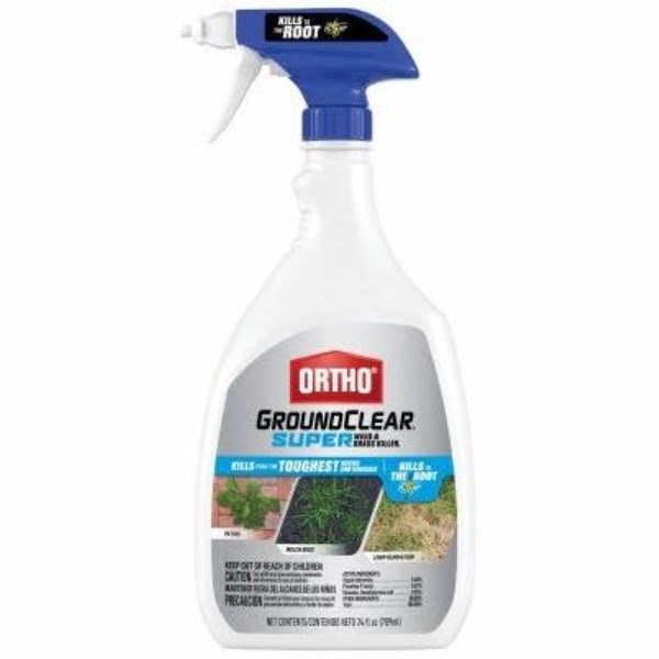 Ortho GroundClear Super 24 Oz. Ready To Use Trigger Spray Weed & Grass Killer - Iieemm