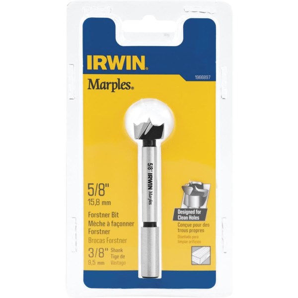 Irwin Marples 5/8 In. x 3-1/2 In. Reduced Forstner Drill Bit - Iieemm