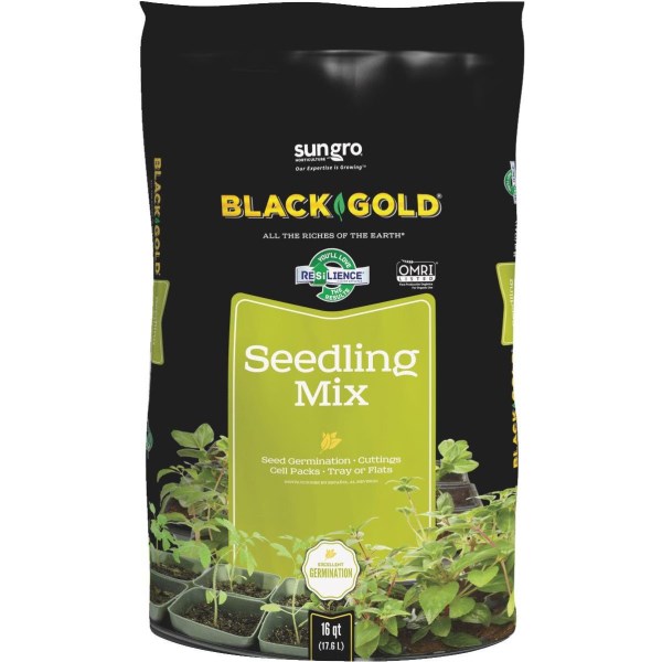 Black Gold 8 Qt. 6 Lb. All Purpose Container Potting Seed Starting Mix - Iieemm
