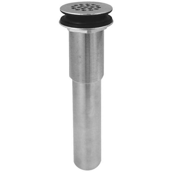 Keeney 1-1/4 In. Chrome-Plated Brass Universal Open Grid Bathroom Sink Drain - Iieemm