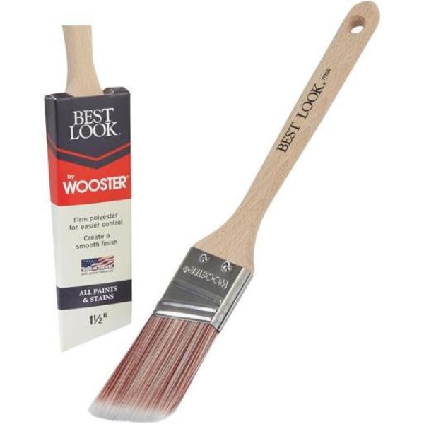 Best Look By Wooster 1-1/2 In. Angle Sash Paint Brush - Iieemm
