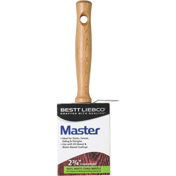 Bestt Liebco Bestt Stainer 2-3/4 In. Tapered Stain Brush - Iieemm