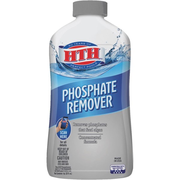 HTH Pool Care 1 Qt. Liquid Phosphate Remover - Iieemm