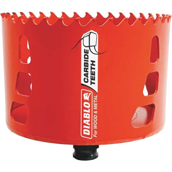 Diablo 4 In. Carbide-Tipped Hole Saw - Iieemm