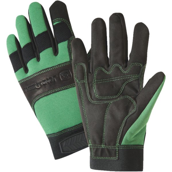 West Chester John Deere Men’s Large Synthetic Leather Winter Work Glove - Iieemm