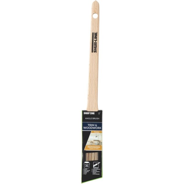 Shur-Line Shur-Flow Paint + Primer 1 In. Angle Paint Brush - Iieemm