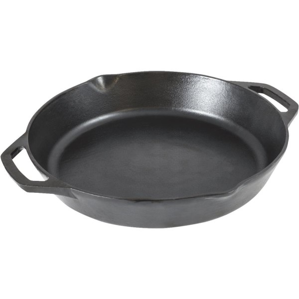 Lodge 10.25 In. Dual Handle Cast Iron Skillet - Iieemm