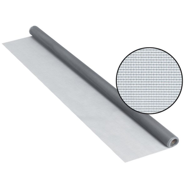 Phifer 24 In. x 84 In. Gray Fiberglass Screen Cloth Ready Rolls - Iieemm