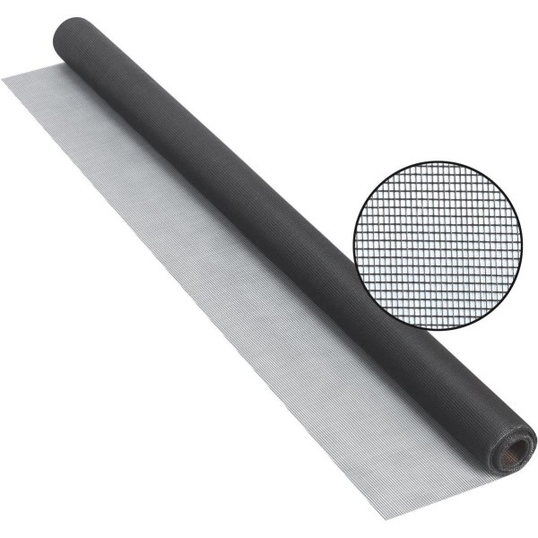 Phifer 48 In. x 25 Ft. Charcoal Fiberglass Screen Cloth - Iieemm