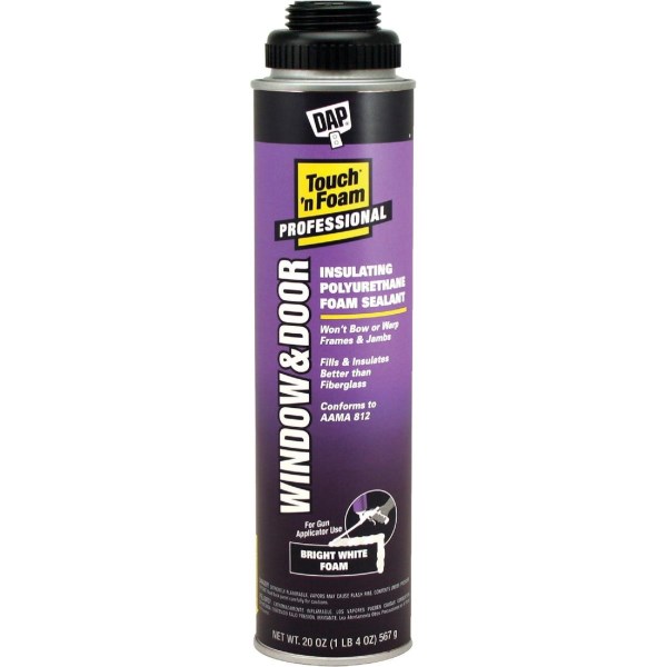 Dap Touch n Foam 20 Oz. Window & Door Polyurethane Gun Foam Sealant - Iieemm