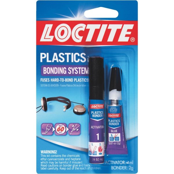 LOCTITE 2 gm Plastic Glue Bonder - Iieemm