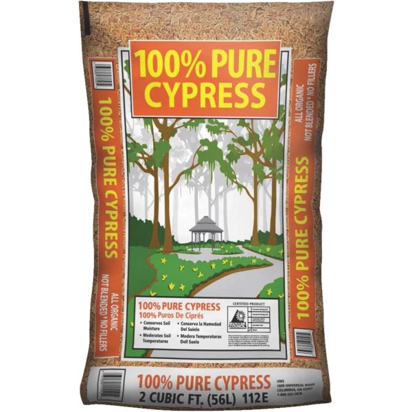Landscape Select 2 Cu. Ft. Tan 100% Cypress Mulch - Iieemm