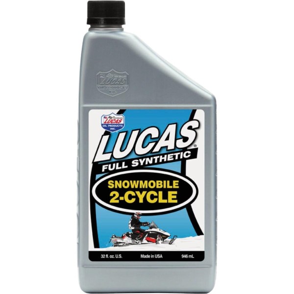 Lucas Oil 1 Qt. Synethic 2-Cycle Snowmobile Oil - Iieemm