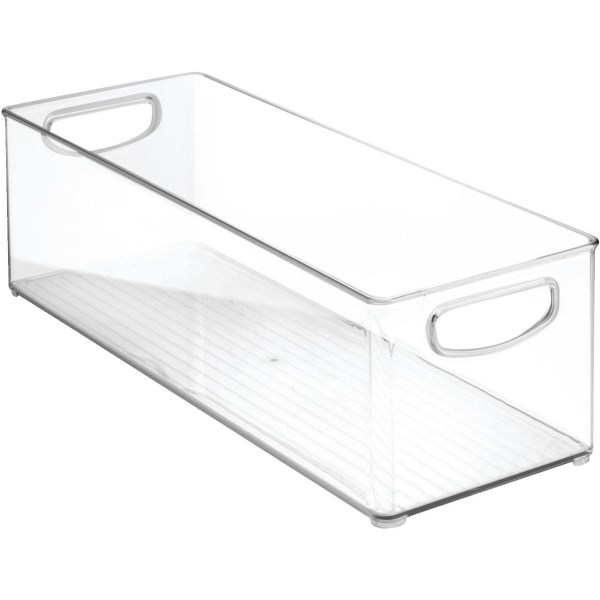 iDesign 6 In. W. x 5 In. H. x 16 In. D. Clear Kitchen Bin - Iieemm