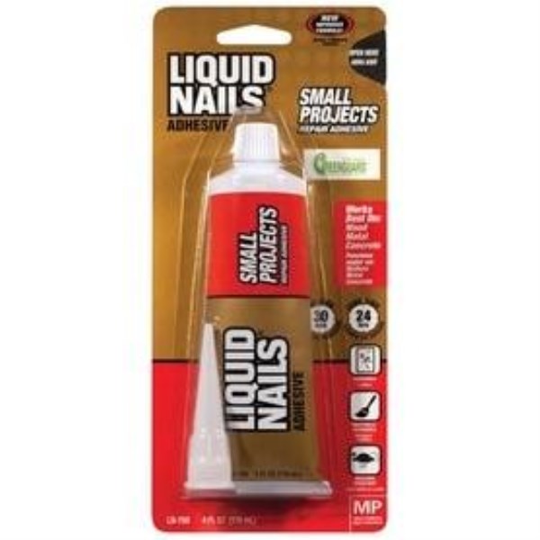 Liquid Nails 4 Oz. Small Projects Repair Multi-Purpose Adhesive - Iieemm