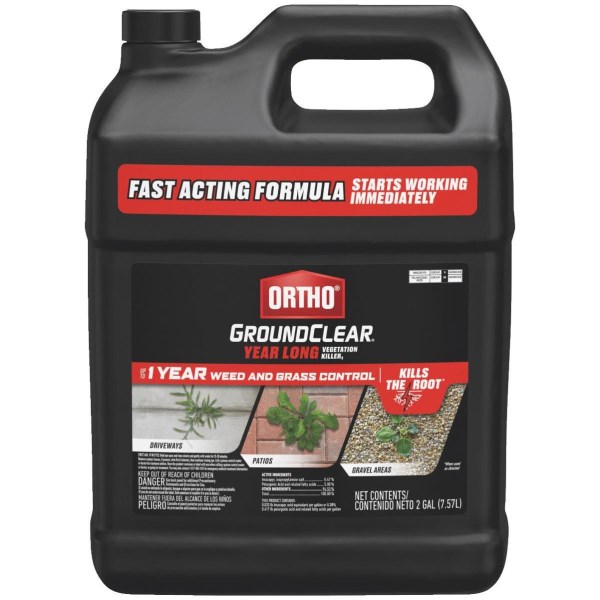 Ortho GroundClear 2 Gal. Concentrate Vegetation Killer - Iieemm