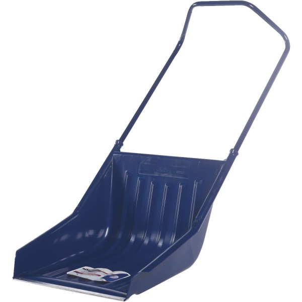 Garant 23.5 In. Poly Sled Snow Shovel with Steel Wear Strip and 42.5 In. Steel Handle - Iieemm