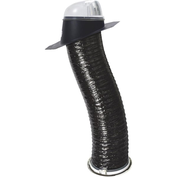 Kennedy Skylights 14 In. W. x 96 In. L. Black Flex Tubular Skylight - Iieemm