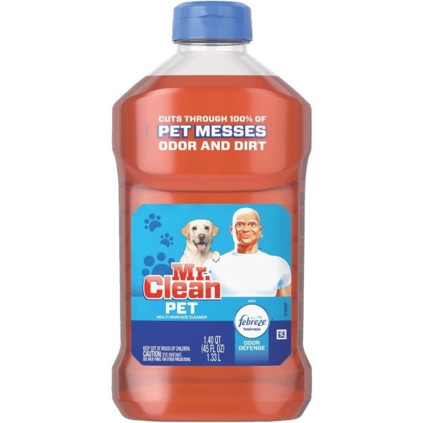 Mr. Clean 45 Oz. Pet Multi-Surface Cleaner with Febreze Odor Defense - Iieemm
