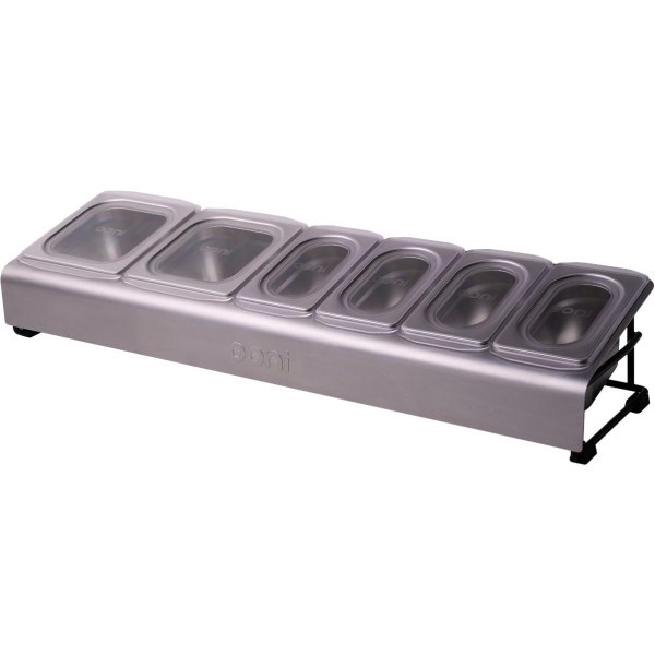 Ooni 30.5 In. W. x 6.3 In. H. x 9.4 In. D. Pizza Topping Station - Iieemm