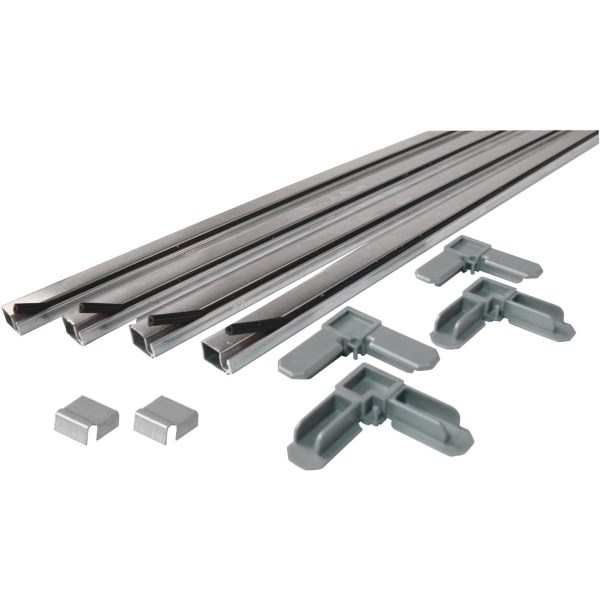 Prime-Line 3/4 In. x 5/16 In. x 4 Ft. Mill Screen Frame Kit - Iieemm