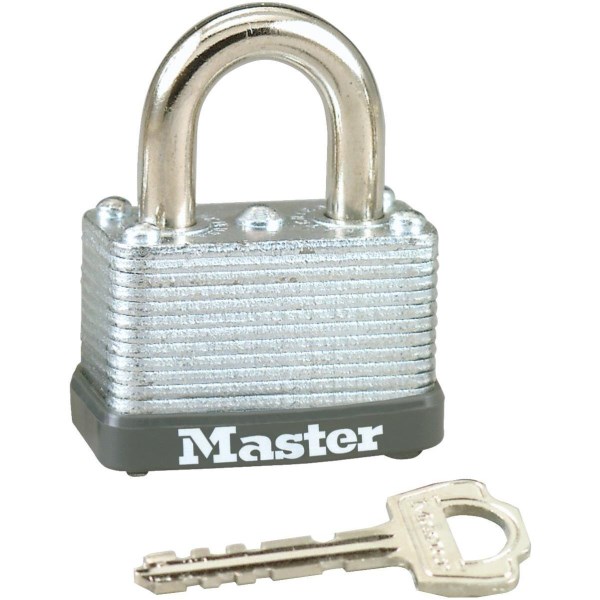 Master Lock 1-1/2 In. W. Warded Keyed Alike Padlock - Iieemm